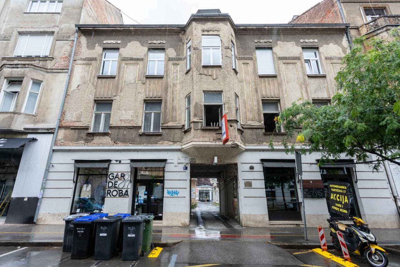 Modern Loft With Gallery In City Center Zagreb Exterior photo
